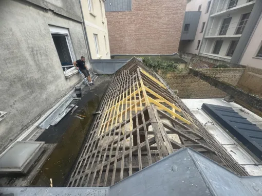 Charpentier spécialisé en ossature bois et toiture à Amiens , Saint-Quentin, M'BOIS